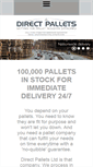 Mobile Screenshot of directpallets.com