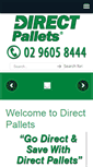 Mobile Screenshot of directpallets.com.au